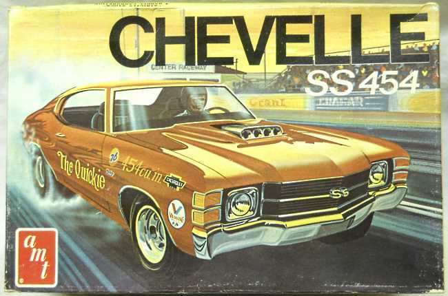 AMT 1/25 1971 Chevrolet Chevelle SS454, T117-225 plastic model kit
